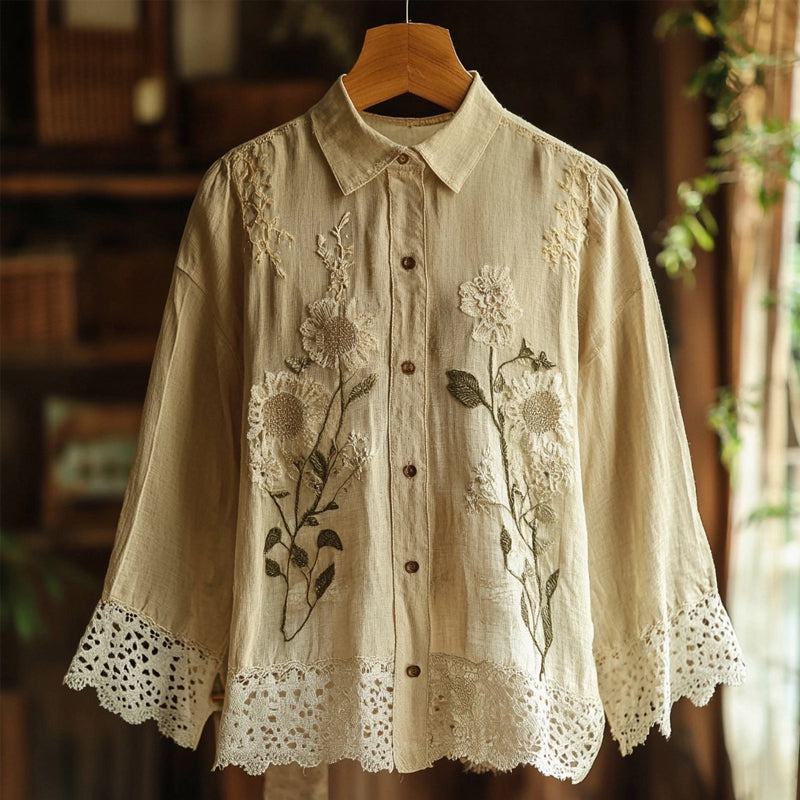Well Tailored Blouse with a Graceful Silhouette