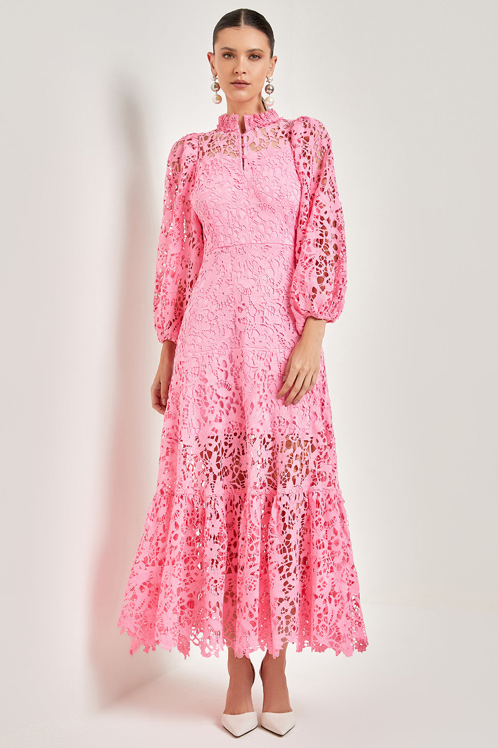 A Vintage Style Dress with Delicate Timeless Details