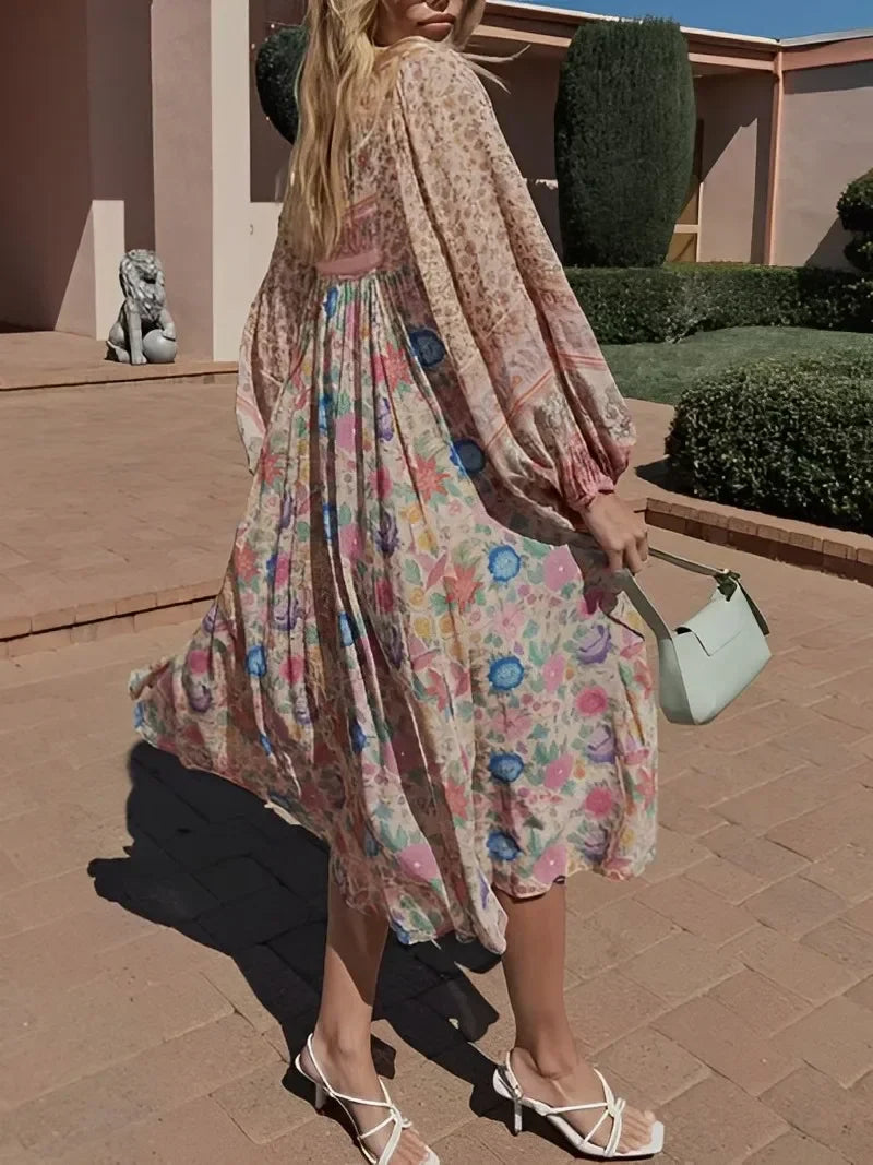 A Vintage Style Dress with Delicate Timeless Details