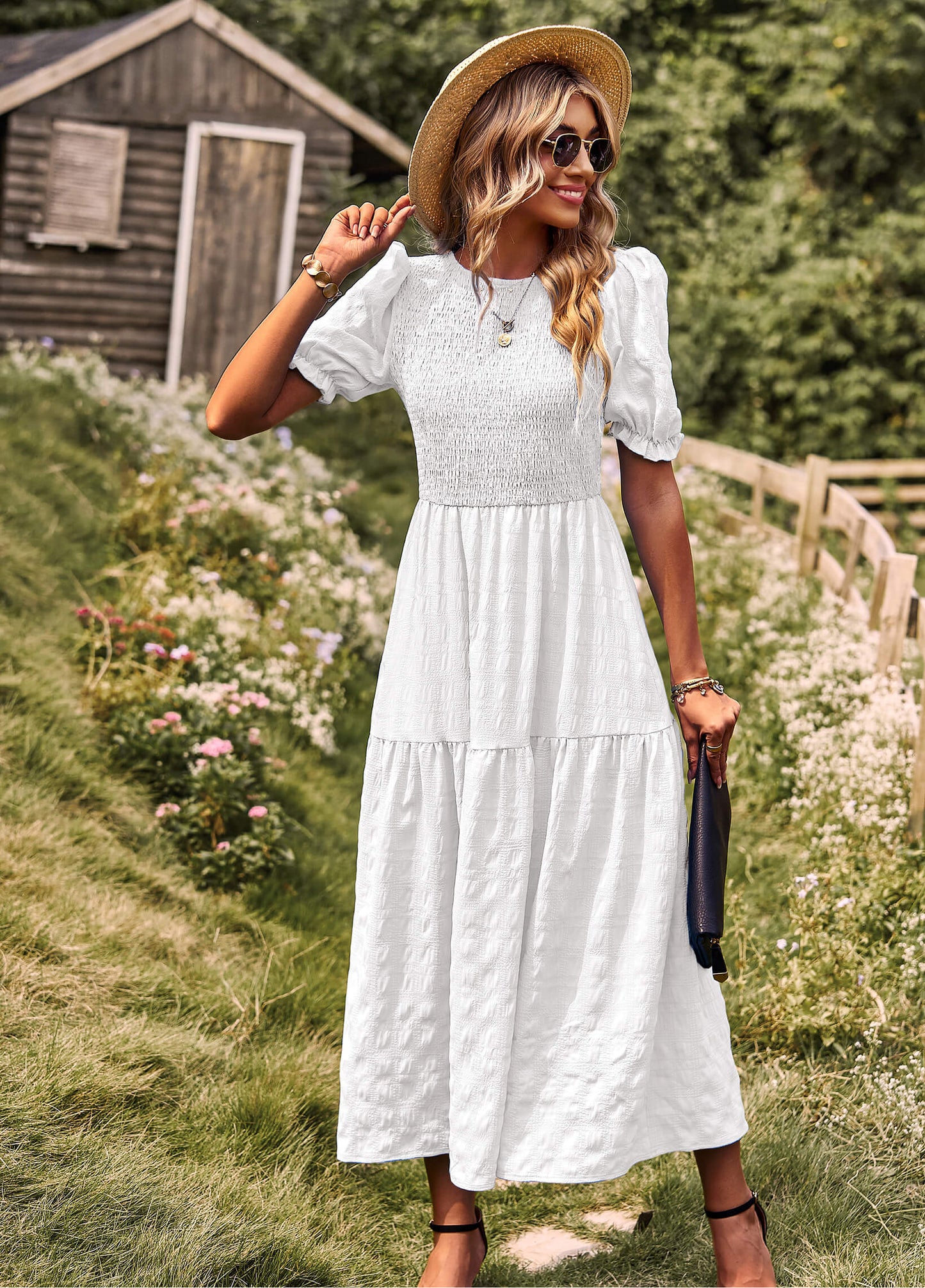 Classic Vintage Dress with a Flattering Fit