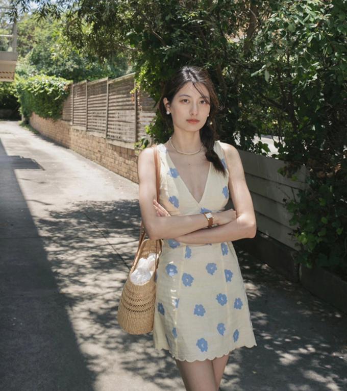 A Vintage Style Dress with Delicate Timeless Details