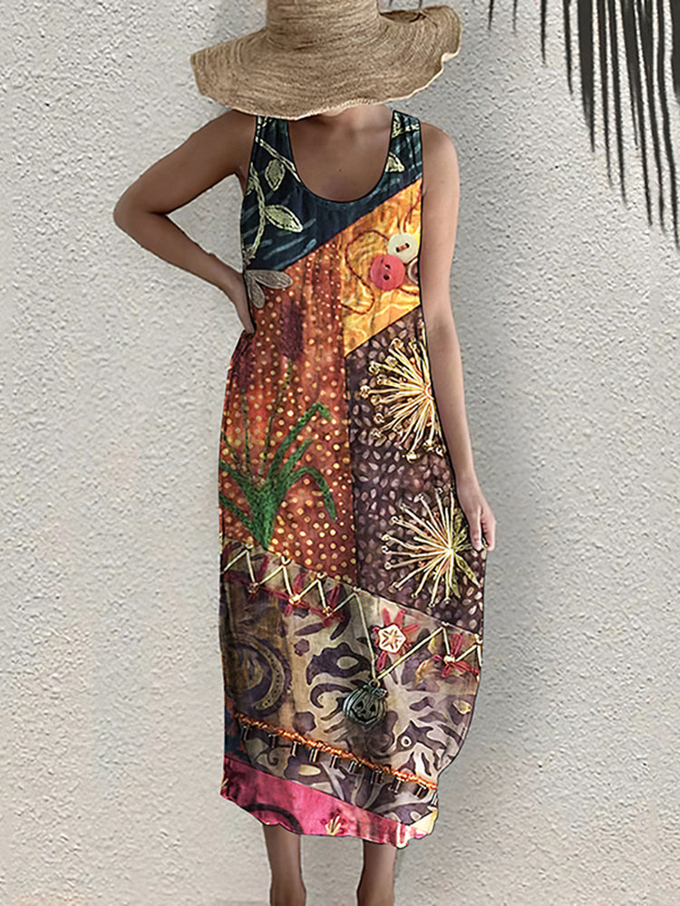 A Vintage Style Dress with Delicate Timeless Details