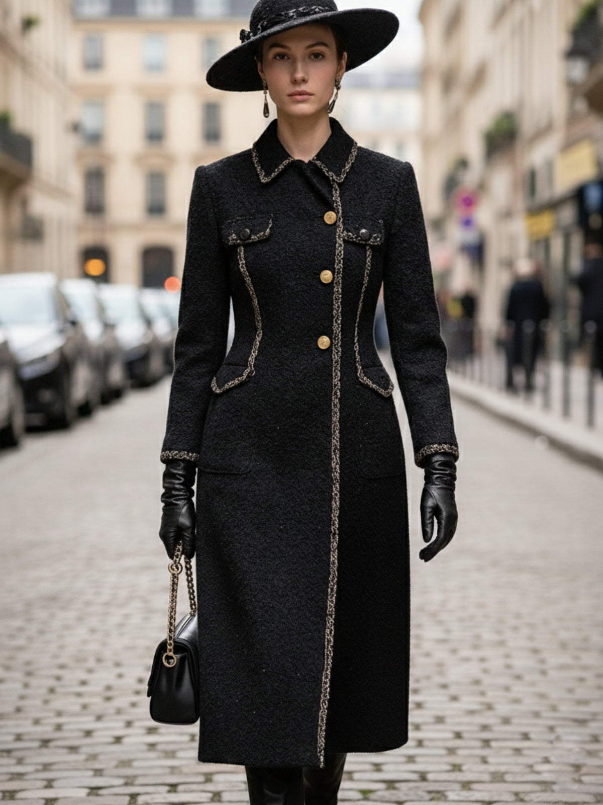 Sophisticated Coat with a Clean Classic Look