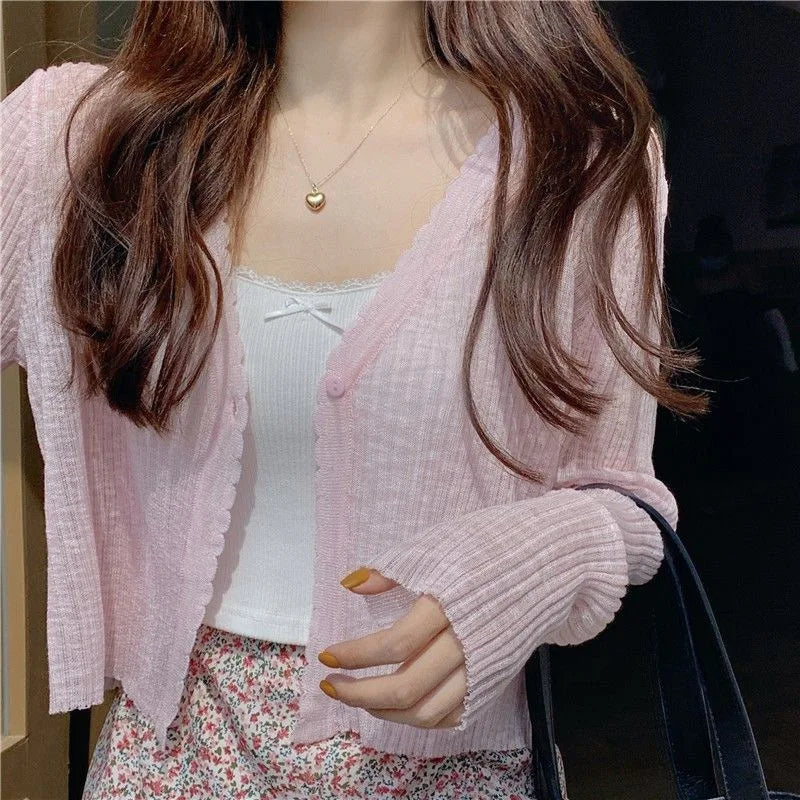 A Vintage Style Cardigan with Delicate Timeless Details