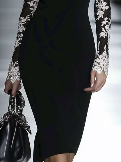 Well Tailored Dress with a Graceful Silhouette