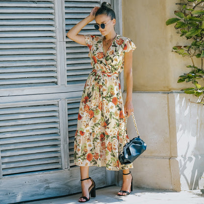 A Vintage Style Dress with Delicate Timeless Details