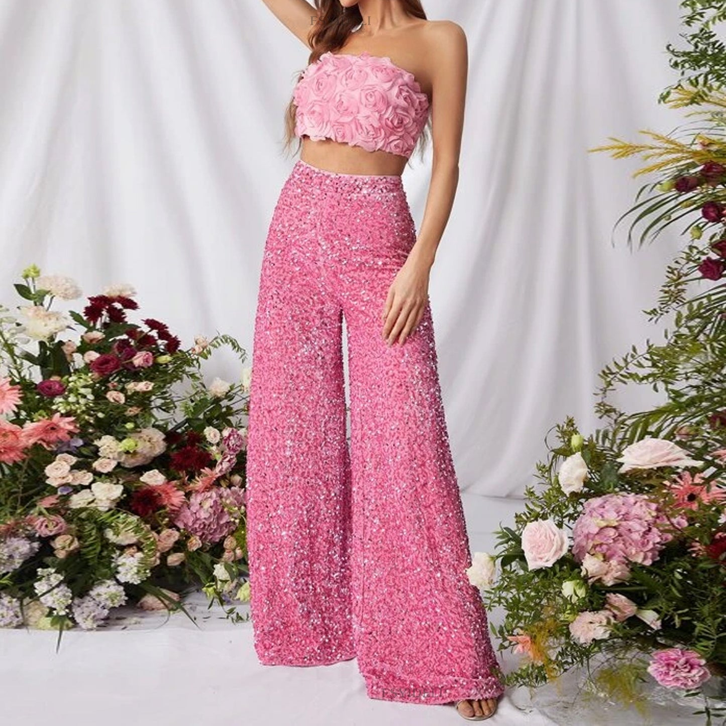 A Vintage Style Pants with Delicate Timeless Details