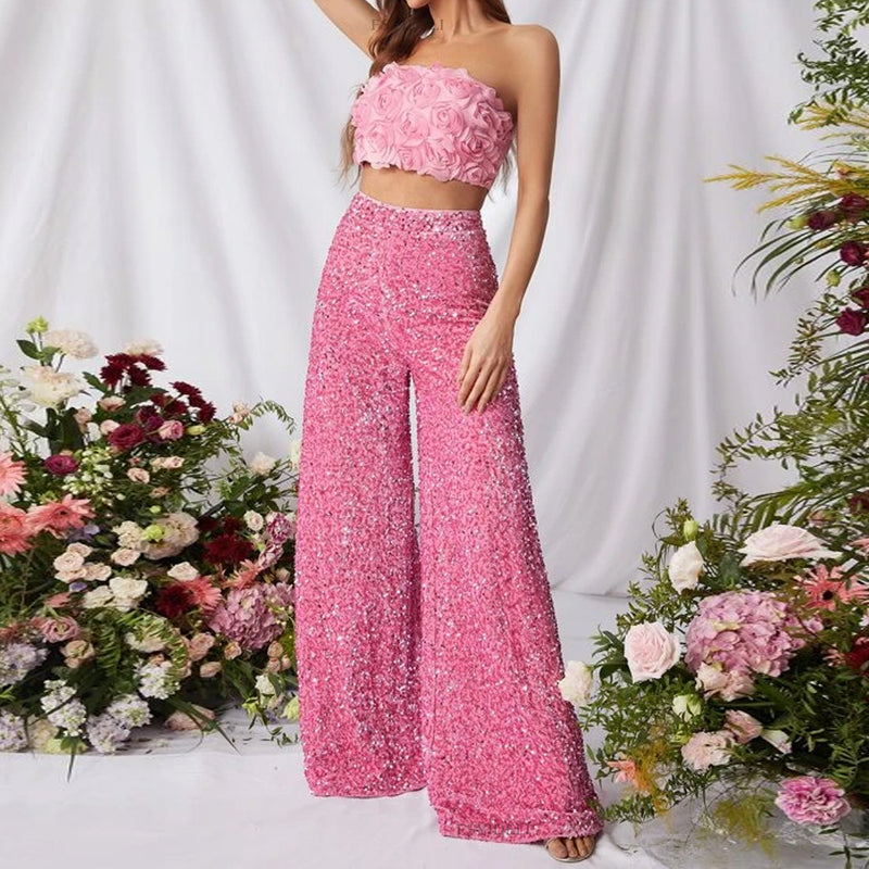 A Vintage Style Pants with Delicate Timeless Details