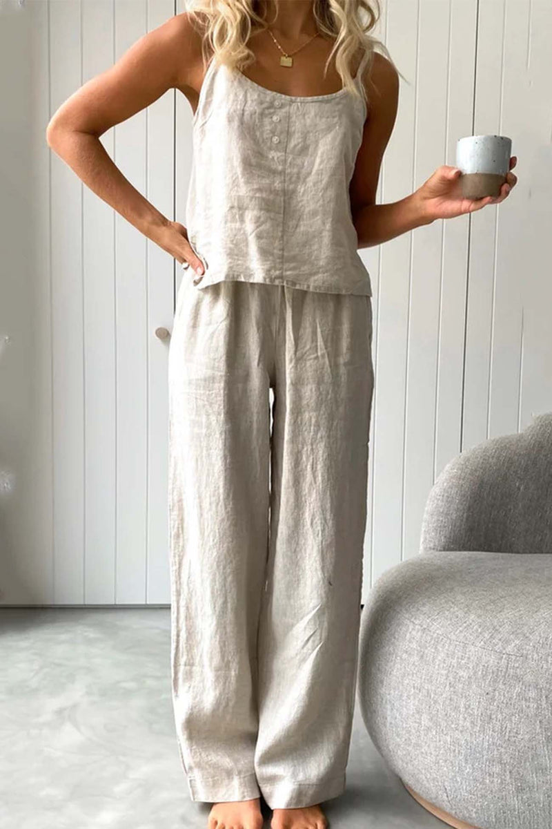 A Vintage Style Pants with Delicate Timeless Details