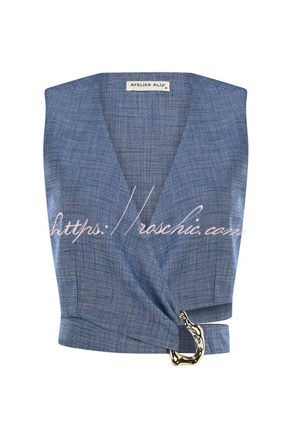 A Vintage Style Pants with Delicate Timeless Details