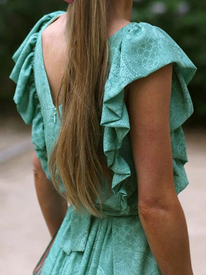 A Vintage Style Dress with Delicate Timeless Details
