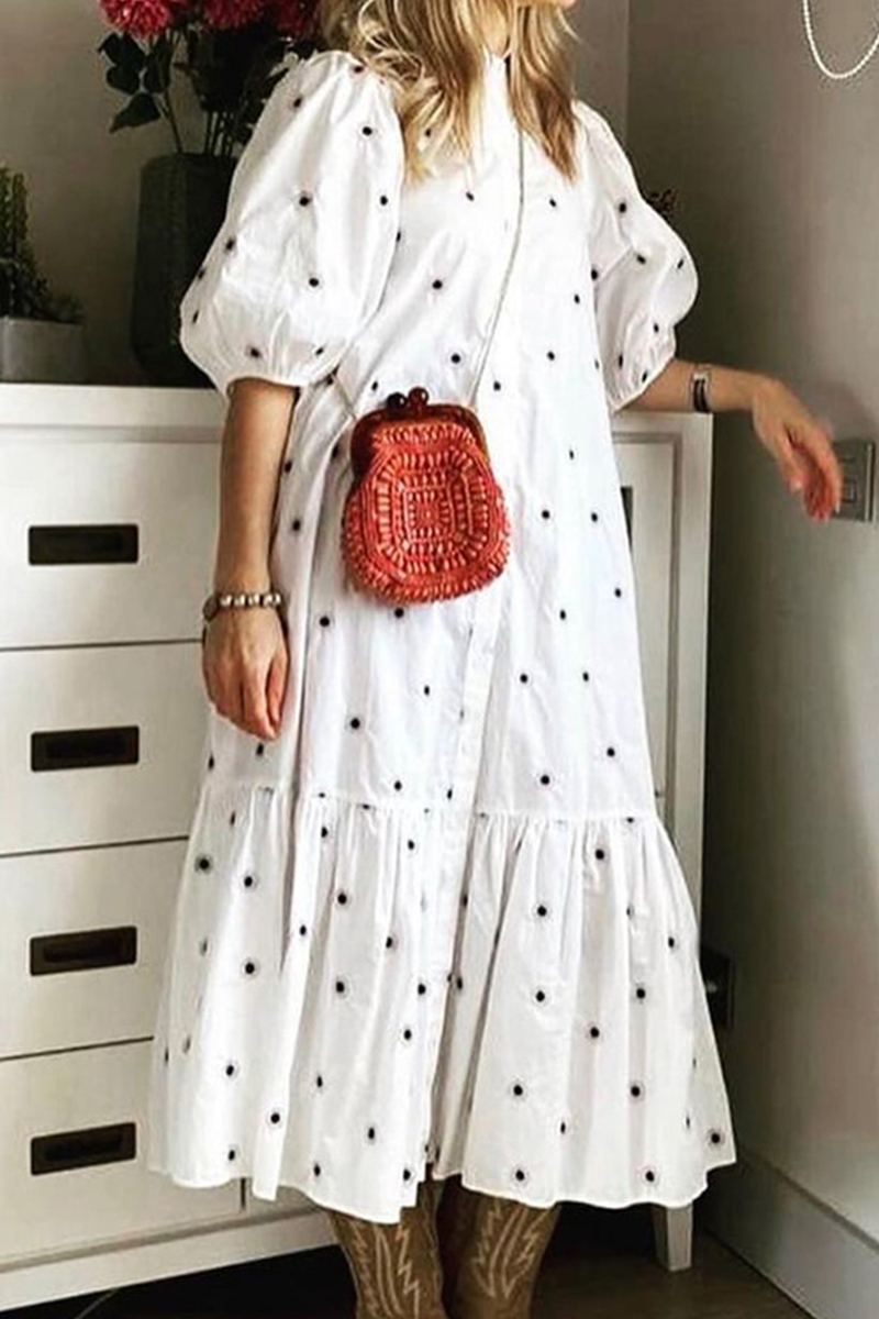 A Vintage Style Dress with Delicate Timeless Details