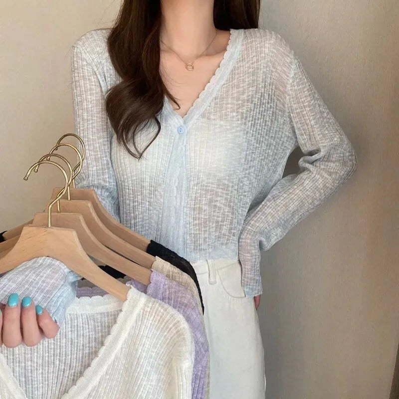 A Vintage Style Cardigan with Delicate Timeless Details