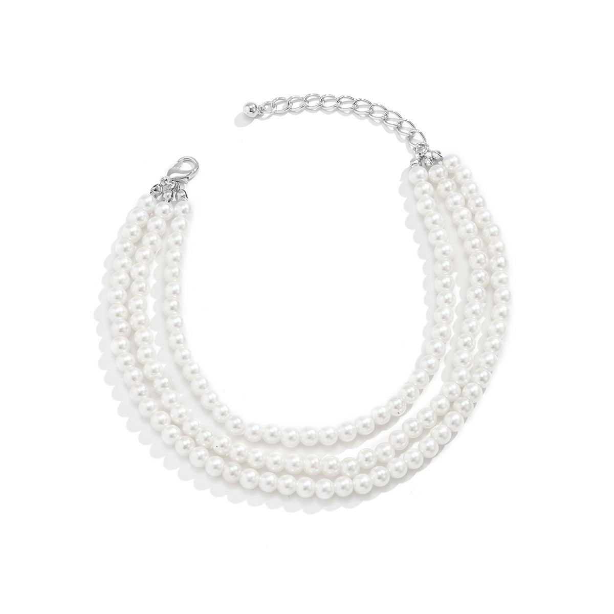 Vintage Handmade Pearl Anklet