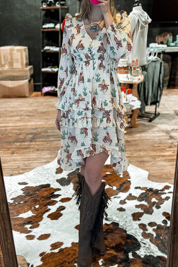 A Vintage Style Dress with Delicate Timeless Details