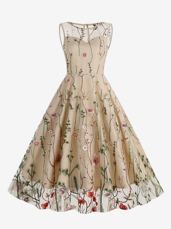 A Vintage Style Dress with Delicate Timeless Details