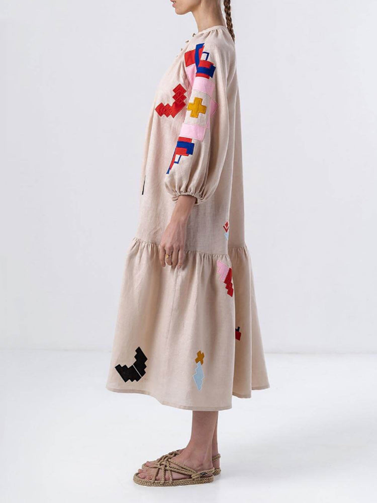 A Vintage Style Dress with Delicate Timeless Details