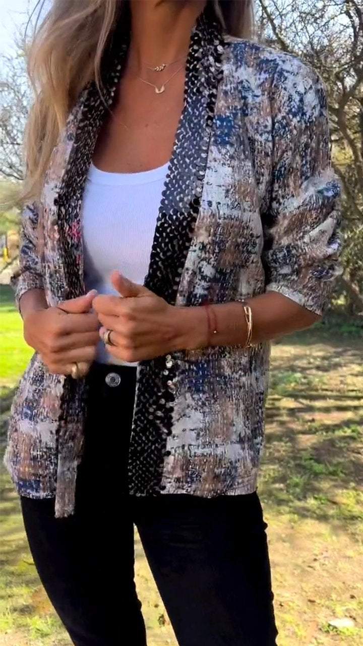 Beautifully Balanced Cardigan with Timeless Character