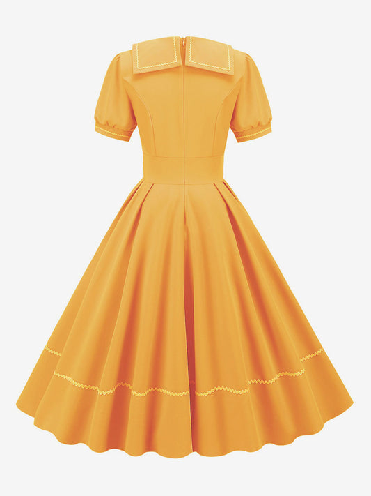 A Vintage Style Dress with Delicate Timeless Details