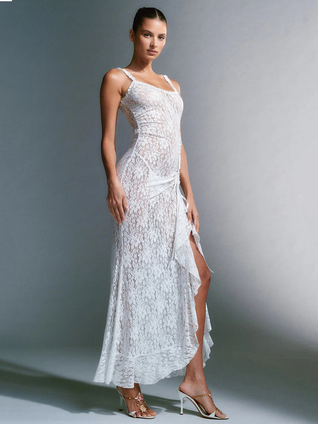 A Vintage Style Dress with Delicate Timeless Details
