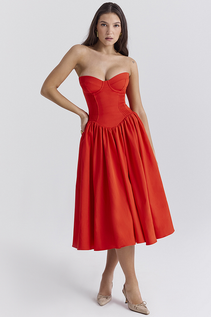 Classic Vintage Dress with a Flattering Fit