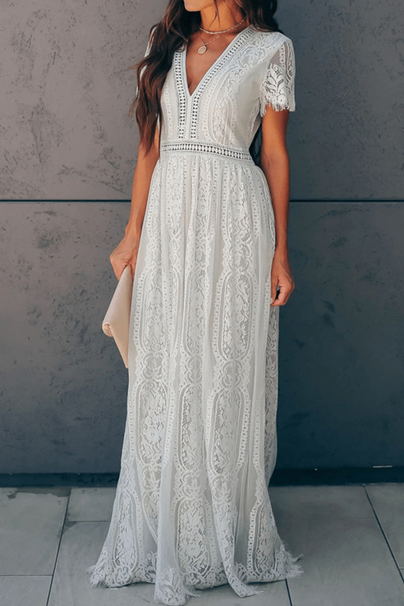 A Vintage Style Dress with Delicate Timeless Details