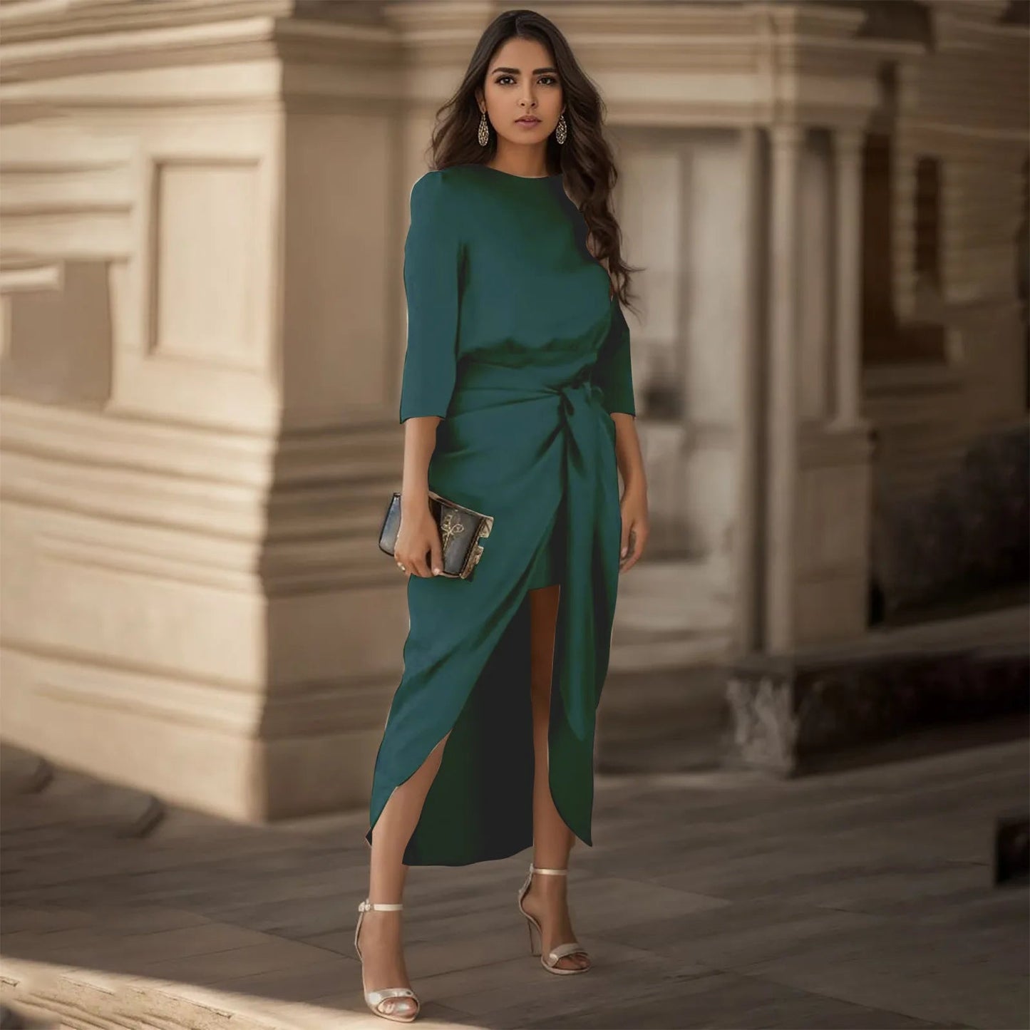Elegantly Styled Dress for Everyday Wear