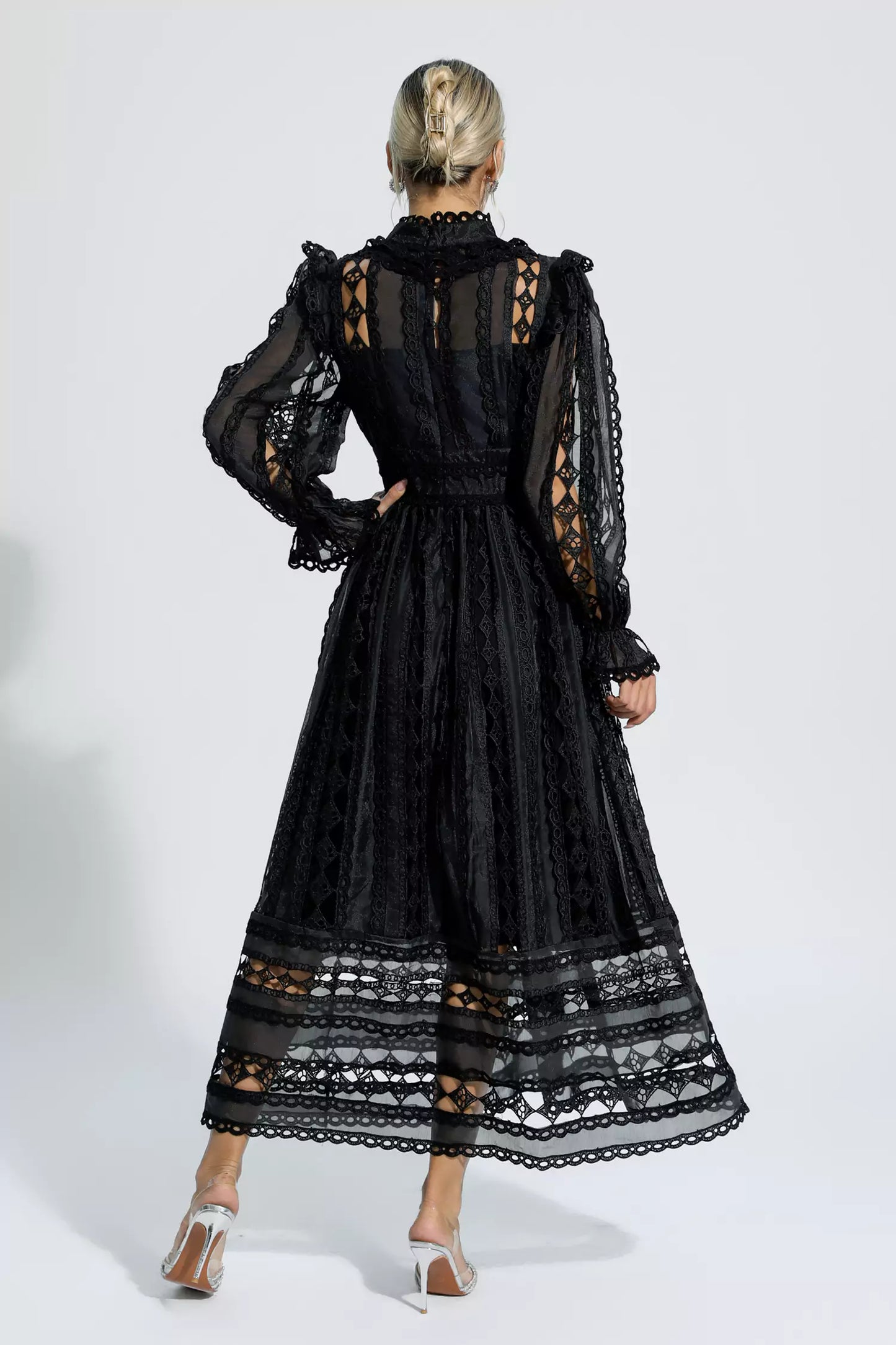 A Vintage Style Dress with Delicate Timeless Details