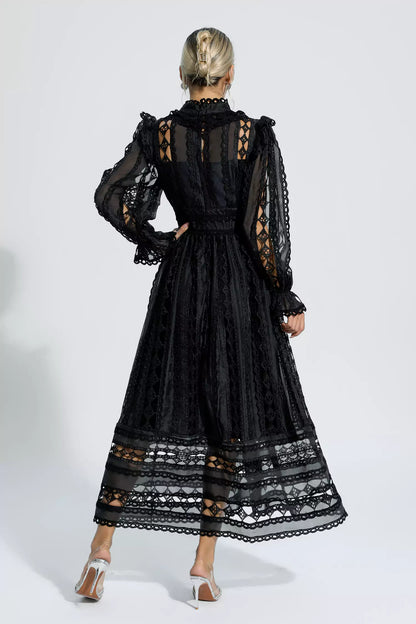 A Vintage Style Dress with Delicate Timeless Details