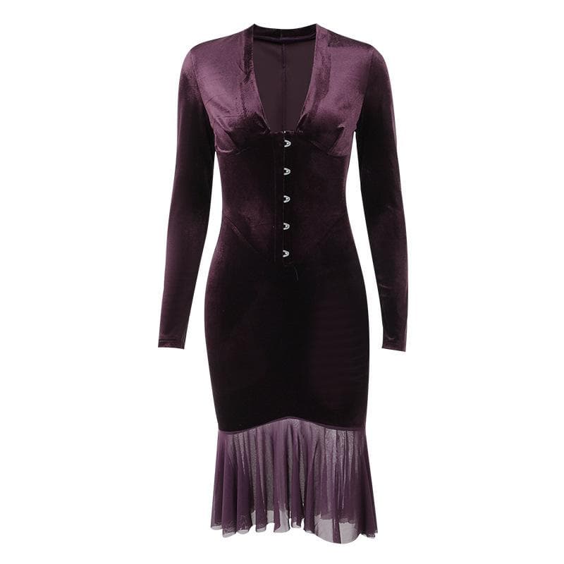 Classic Vintage Dress with a Flattering Fit