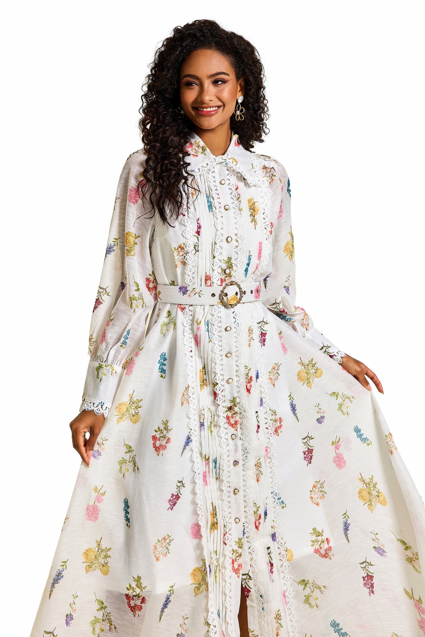 A Vintage Style Dress with Delicate Timeless Details