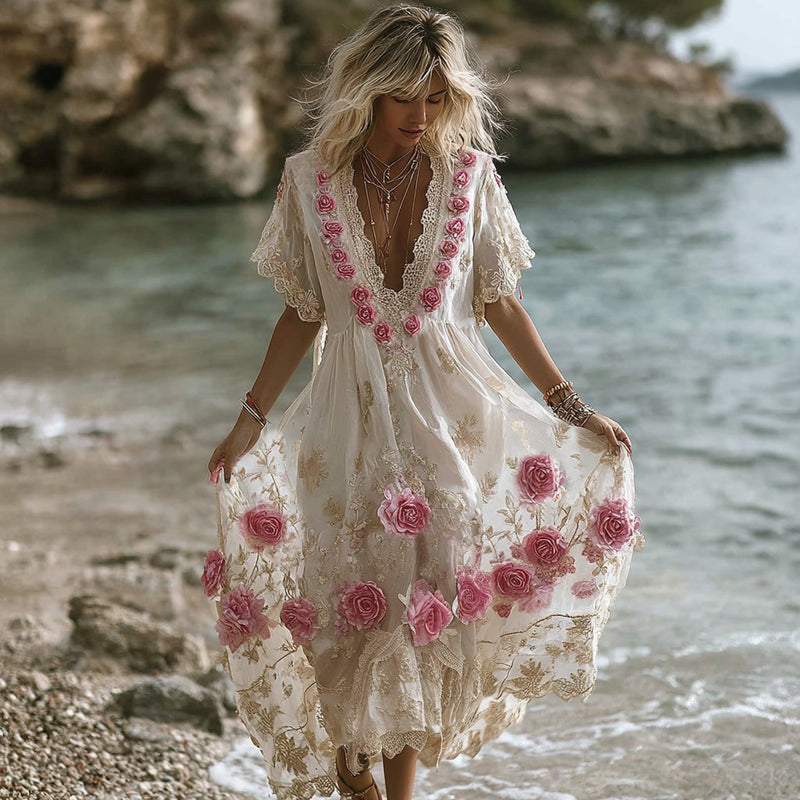 Beautifully Finished Dress in a Timeless Design