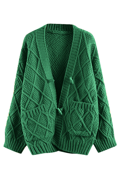 A Vintage Style Cardigan with Delicate Timeless Details