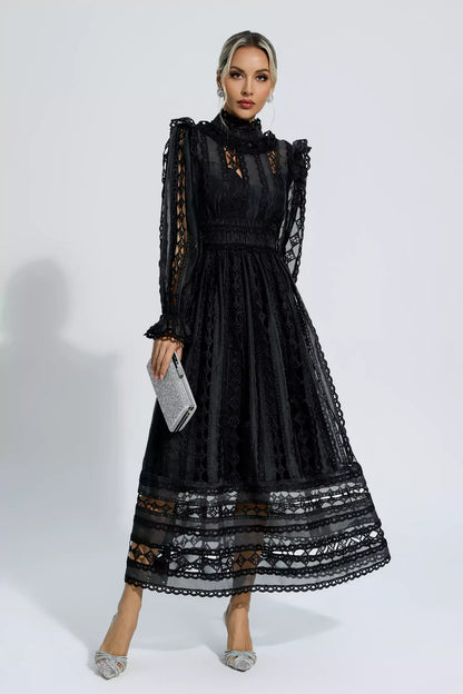 A Vintage Style Dress with Delicate Timeless Details