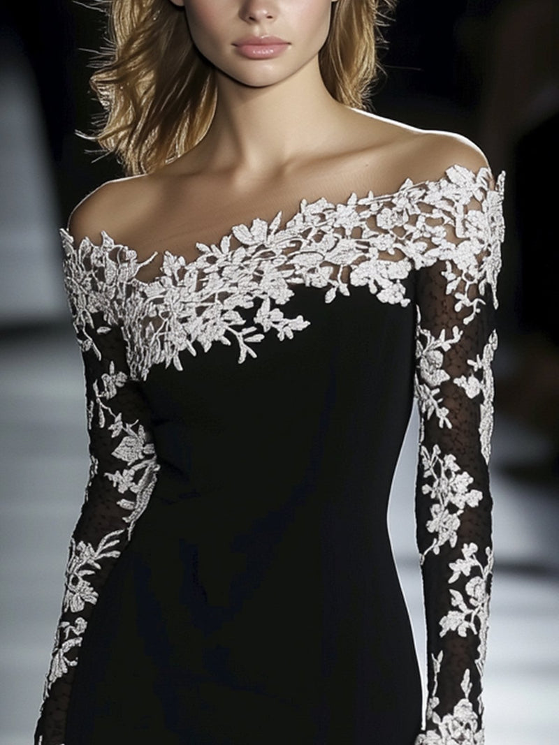 Well Tailored Dress with a Graceful Silhouette