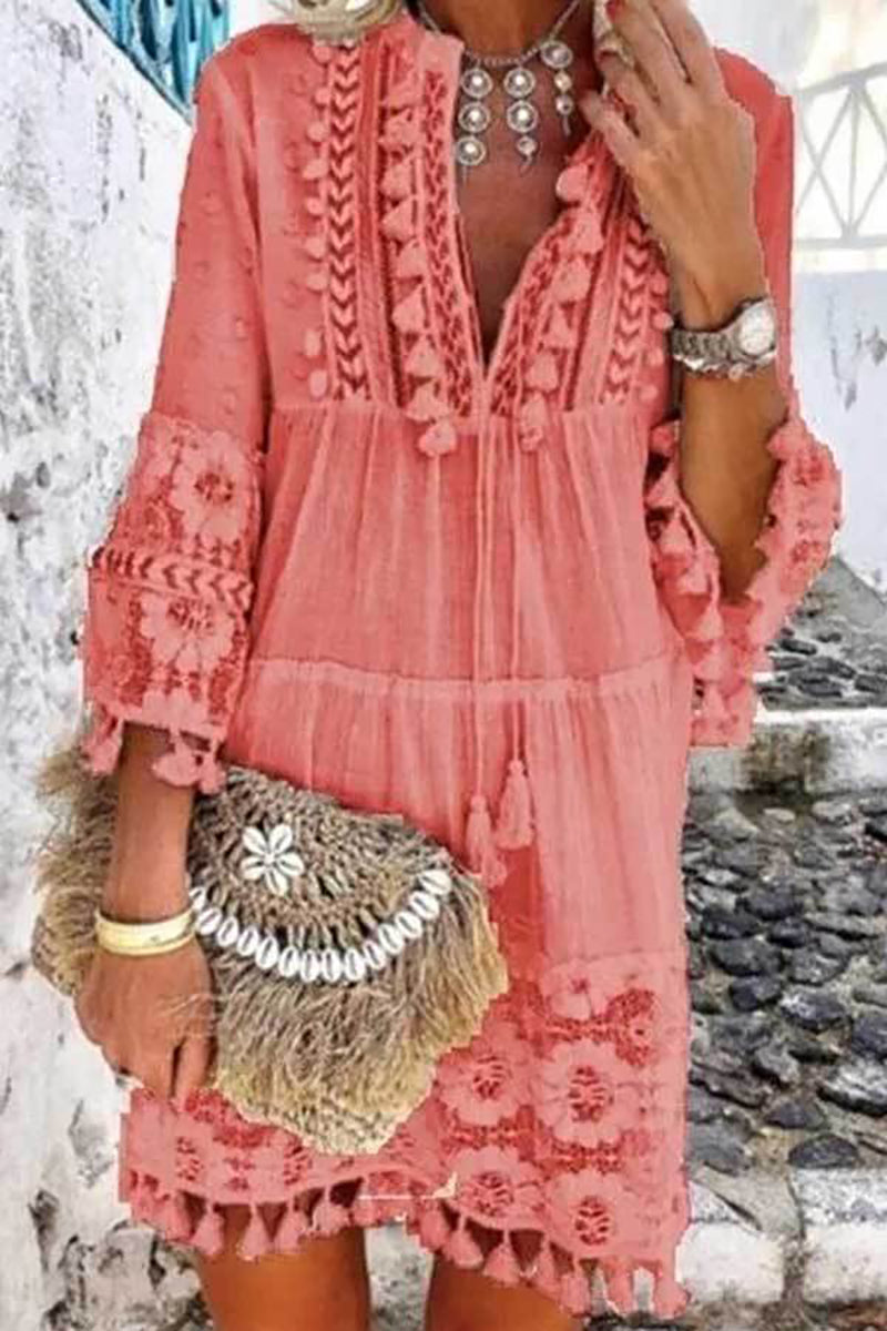 A Vintage Style Dress with Delicate Timeless Details
