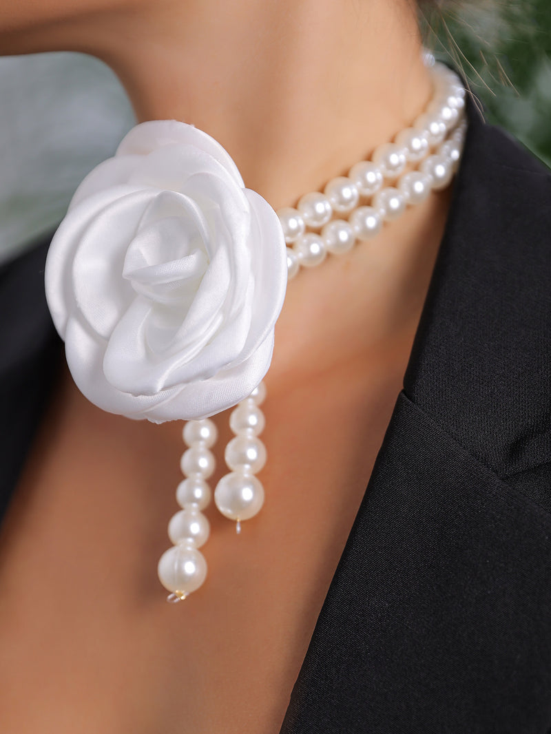 Delicate Artisan Pearl Necklace