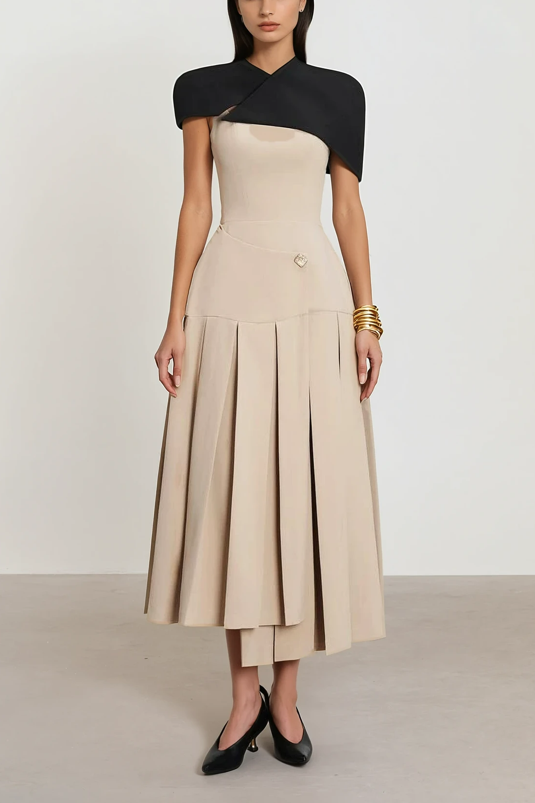 A Vintage Style Dress with Delicate Timeless Details
