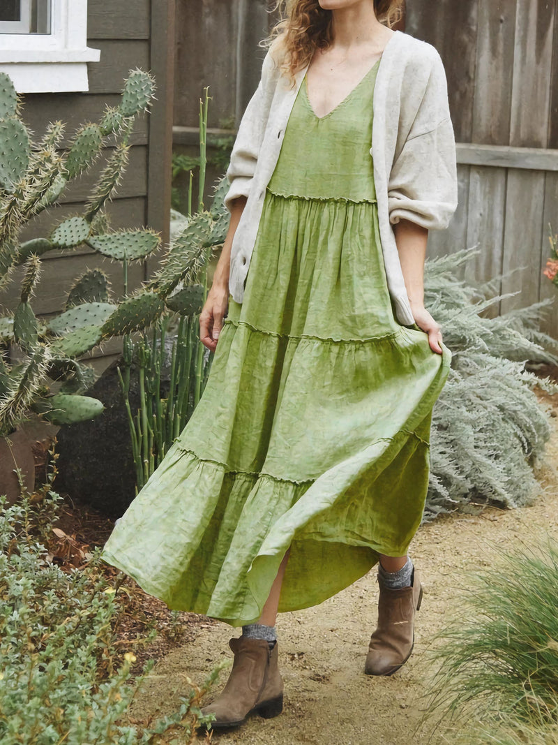 A Vintage Style Dress with Delicate Timeless Details