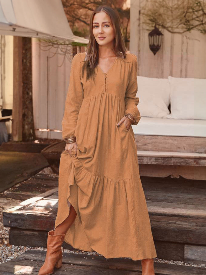 Well Tailored Dress with a Graceful Silhouette