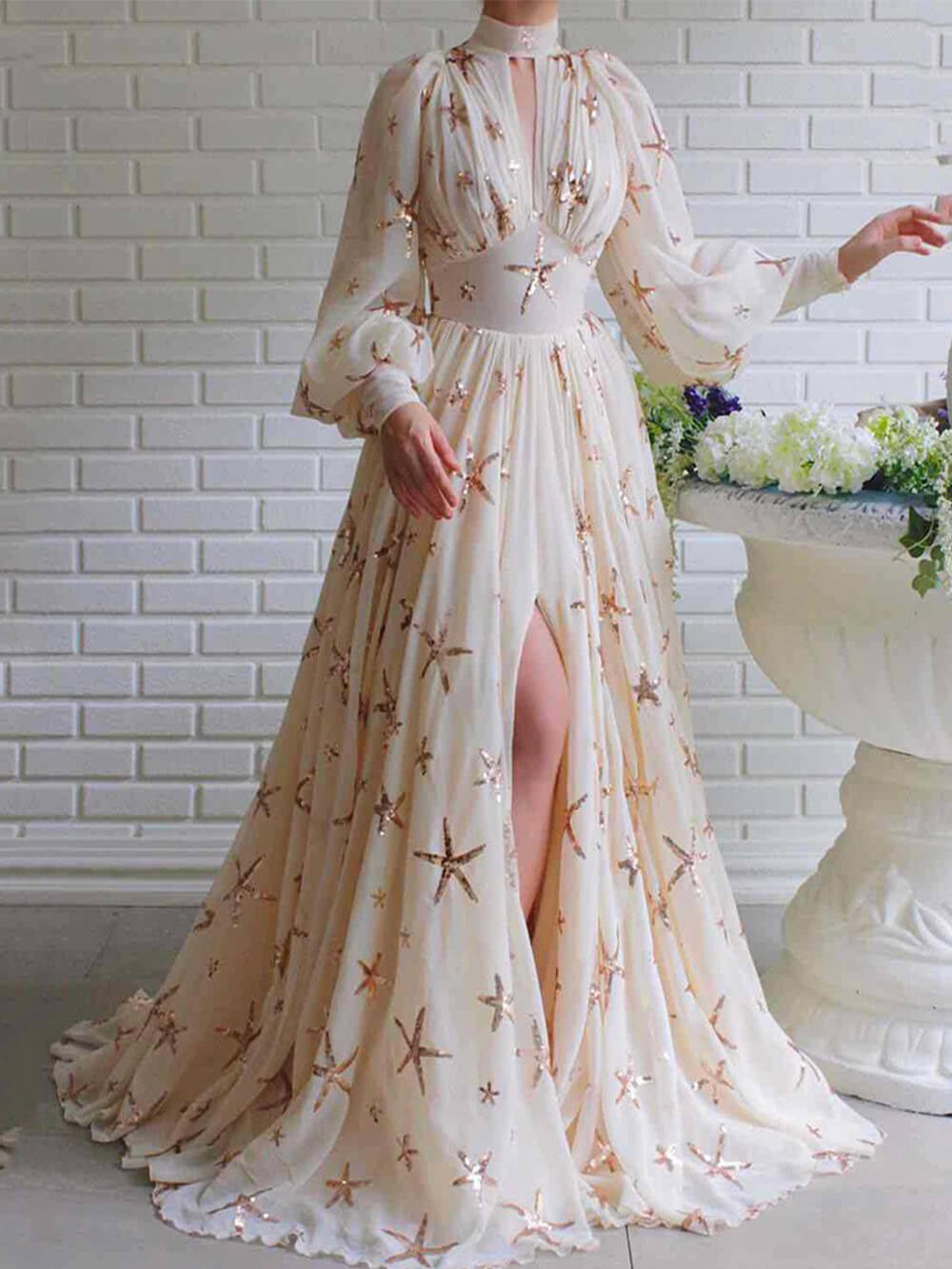A Vintage Style Dress with Delicate Timeless Details