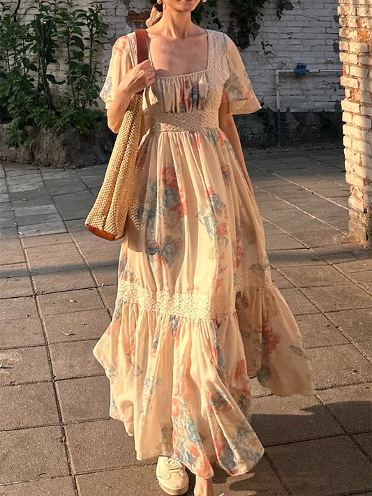 A Vintage Style Dress with Delicate Timeless Details