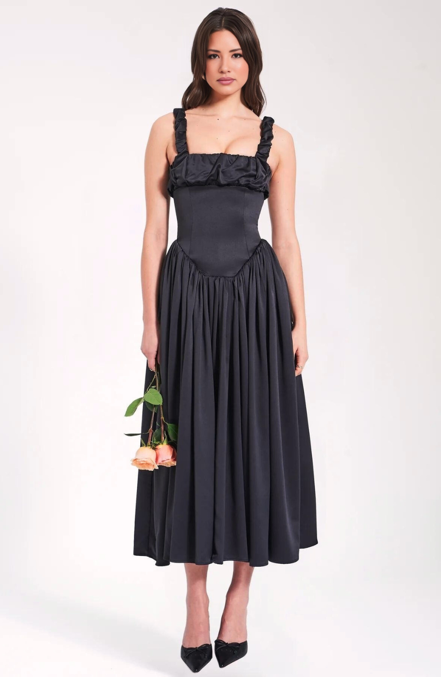Classic Vintage Dress with a Flattering Fit