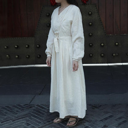 A Vintage Style Dress with Delicate Timeless Details