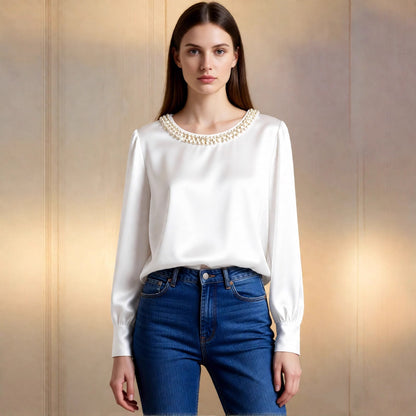 Polished Blouse with an Effortless Classic Look