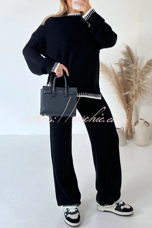 Classic Vintage Sweater with a Flattering Fit