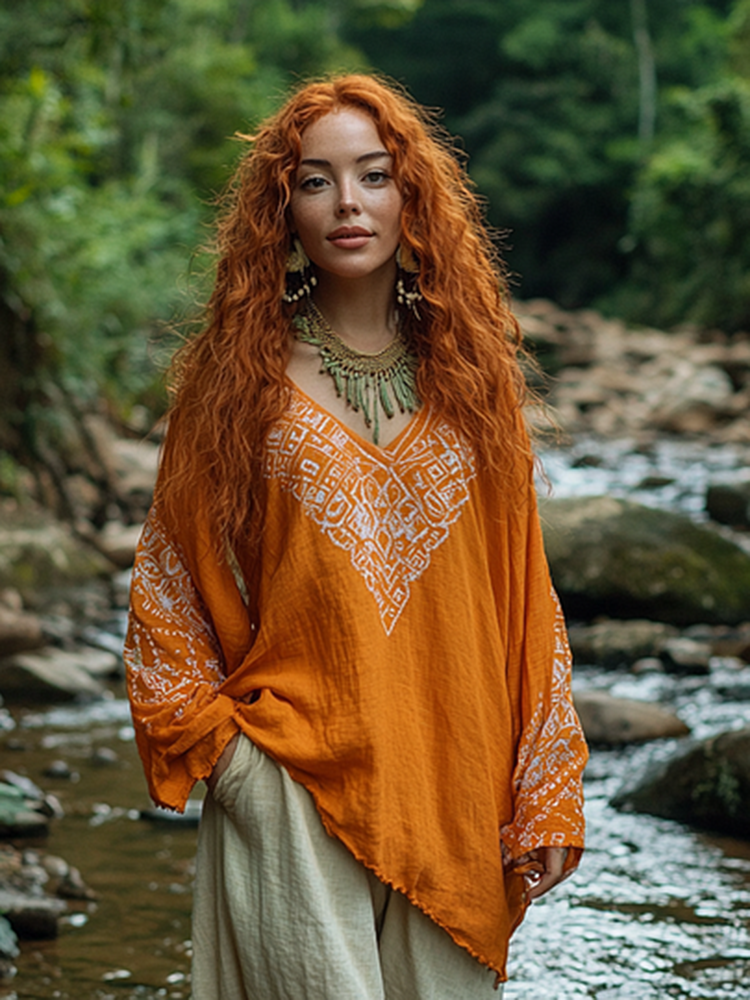 Beautifully Finished Blouse in a Timeless Design