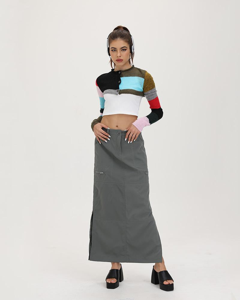 Well Tailored Cardigan with a Graceful Silhouette