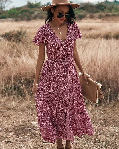 A Vintage Style Dress with Delicate Timeless Details