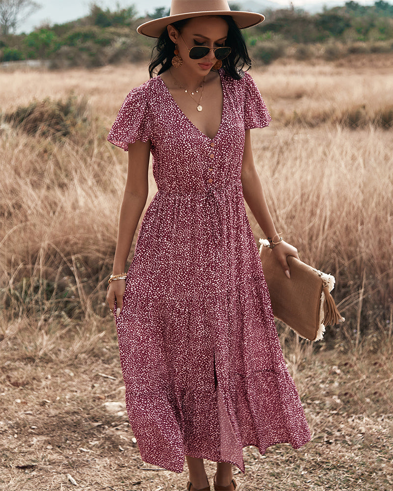 A Vintage Style Dress with Delicate Timeless Details